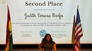 Judith Serwaa Marfo - 2nd Place Award