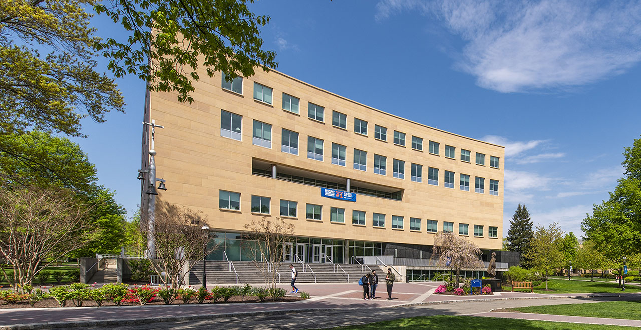 A photo of Jubilee Hall on the Seton Hall University campus.