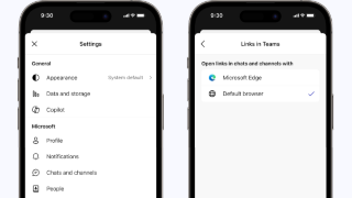 Microsoft Teams: Browser selection for links in Teams Mobile