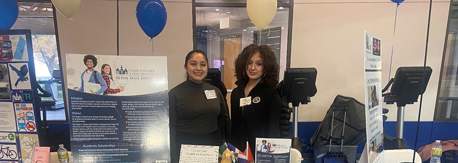 Latino Institute Table at event