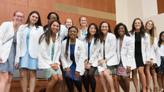 SHU nursing white coat ceremony