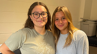 Alexandra Griesbauer and Vanessa Buffa