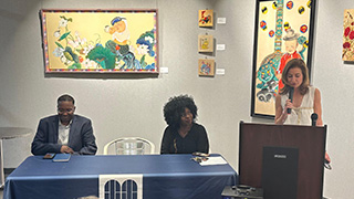 Presenters at Juneteenth Celebration.