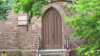 Entrance of Immaculate Conception Chapel