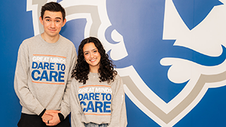 Dare to care initiative students