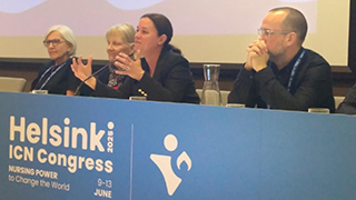 Nursing Professor Advocates for Student Health in Helsinki