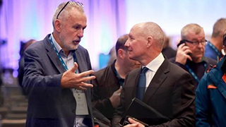  Laurence McCarthy with Jim Gavin