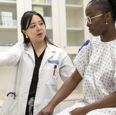 Role-playing in the Standardized Patient Center.