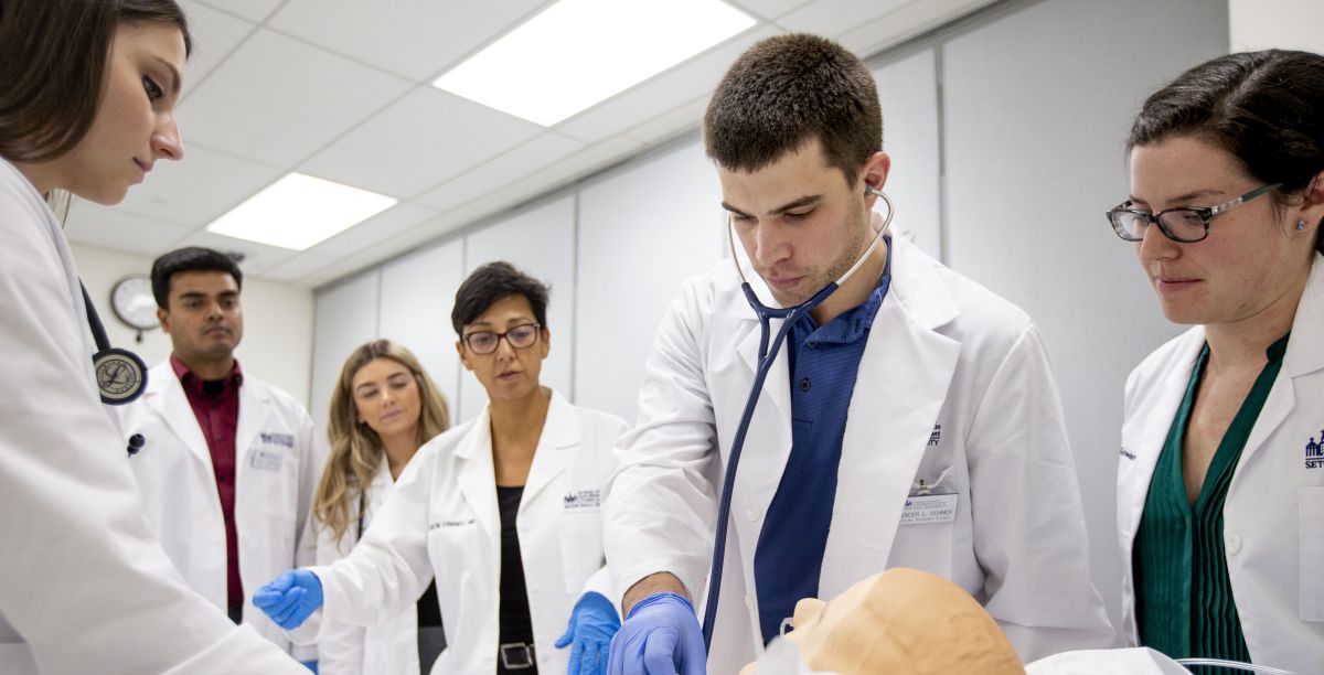 Our award-winning simulation center offers immersive, hands-on experiences that build clinical confidence and readiness.