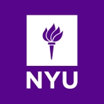 The NYU logo