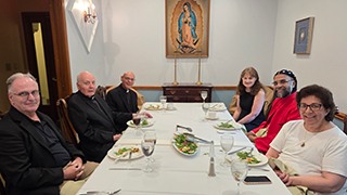 Lunch with Bishop