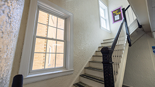 Turrell Manor Dorm Hall stairwell