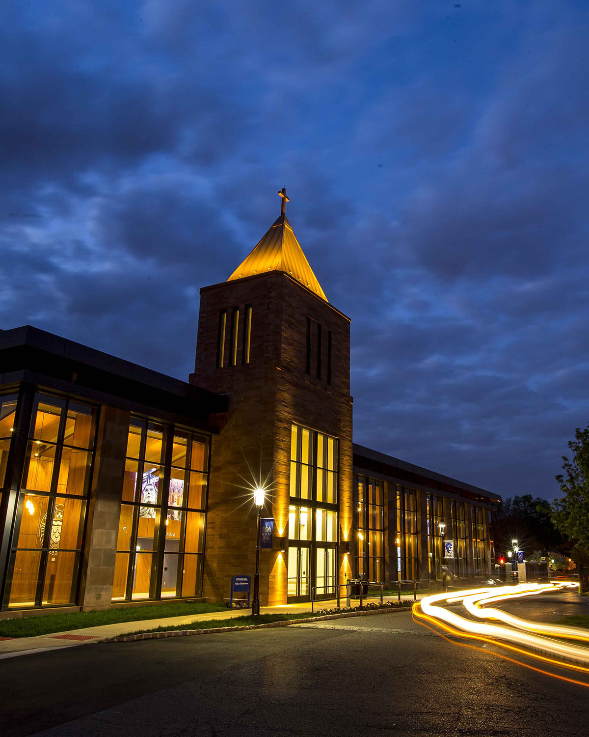 Student Center at Night